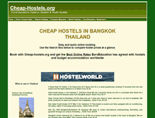 Tablet Screenshot of bangkok-hostels.cheap-hostels.org