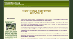 Desktop Screenshot of edinburgh-hostels.cheap-hostels.org