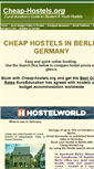 Mobile Screenshot of berlin-hostels.cheap-hostels.org