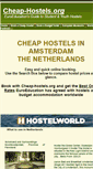 Mobile Screenshot of amsterdam-hostels.cheap-hostels.org