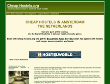 Tablet Screenshot of amsterdam-hostels.cheap-hostels.org