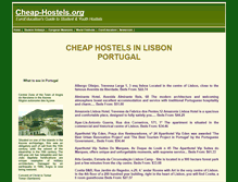 Tablet Screenshot of lisbon-hostels.cheap-hostels.org