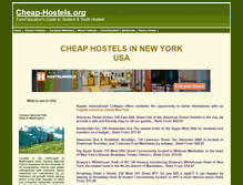 Tablet Screenshot of new-york-hostels.cheap-hostels.org